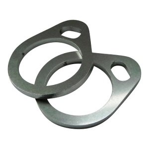 Exhaust flanges for Harley Davidson Shovelhead - stainless steel