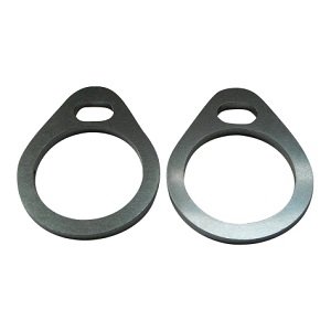 Exhaust flanges for Harley Davidson Shovelhead - stainless steel