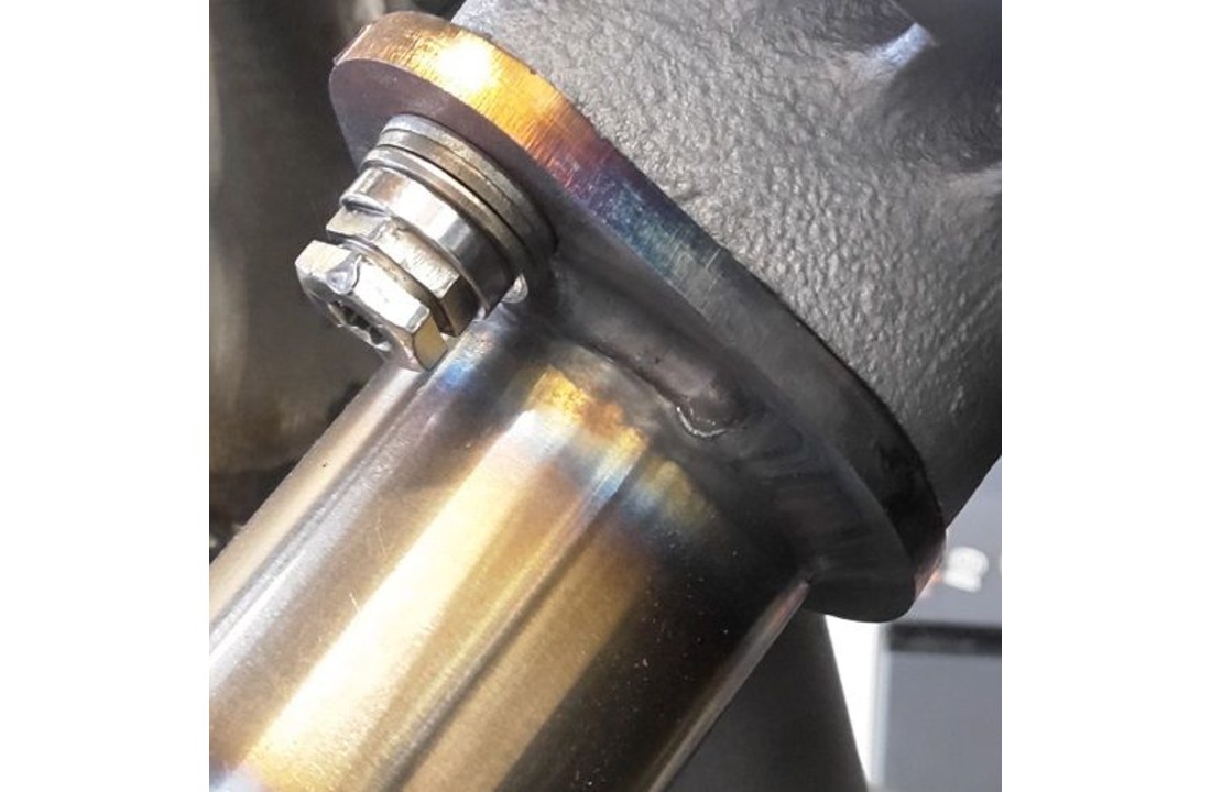 Uitlaat flenzen voor Harley Davidson Shovelhead - RVS