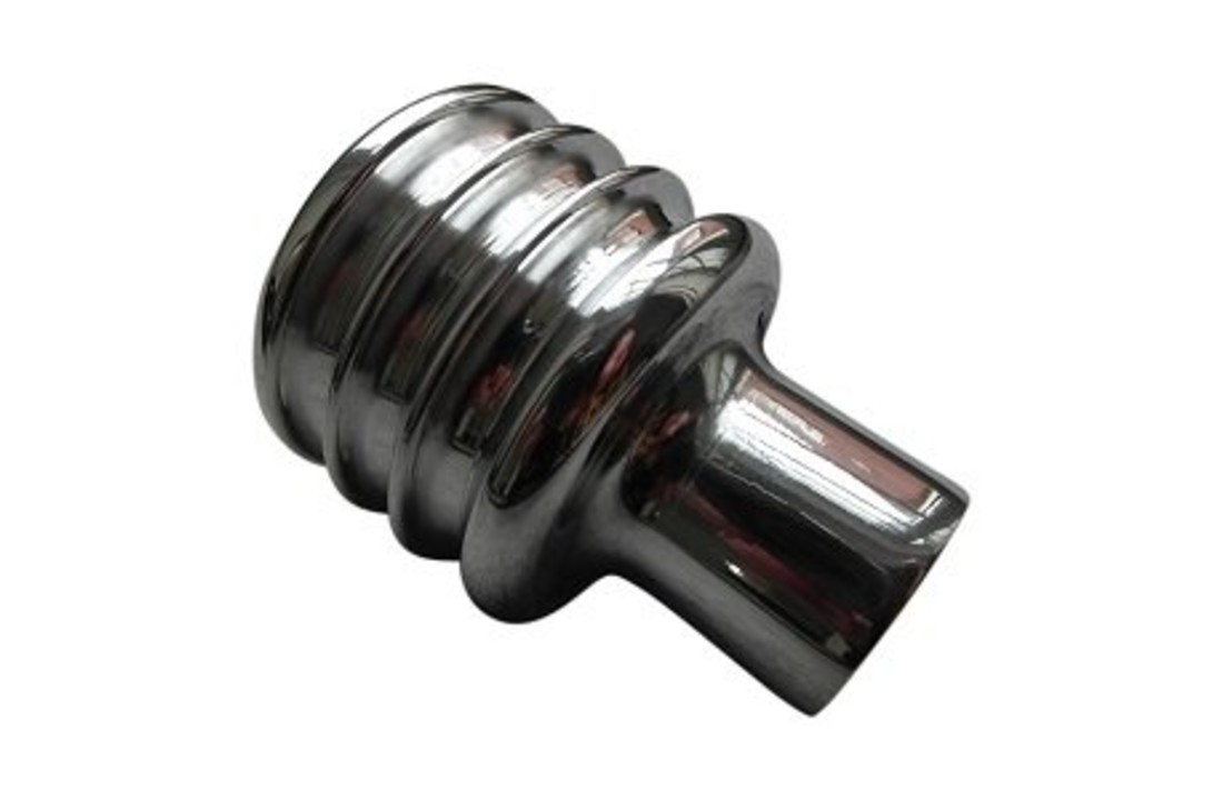 Motorrad Jockey shift knopf - Rechteckig - Poliert