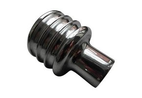 Motorcycle jockey shifter knob - Square - Polished
