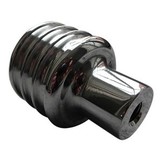 Motorcycle jockey shifter knob - Square - Polished