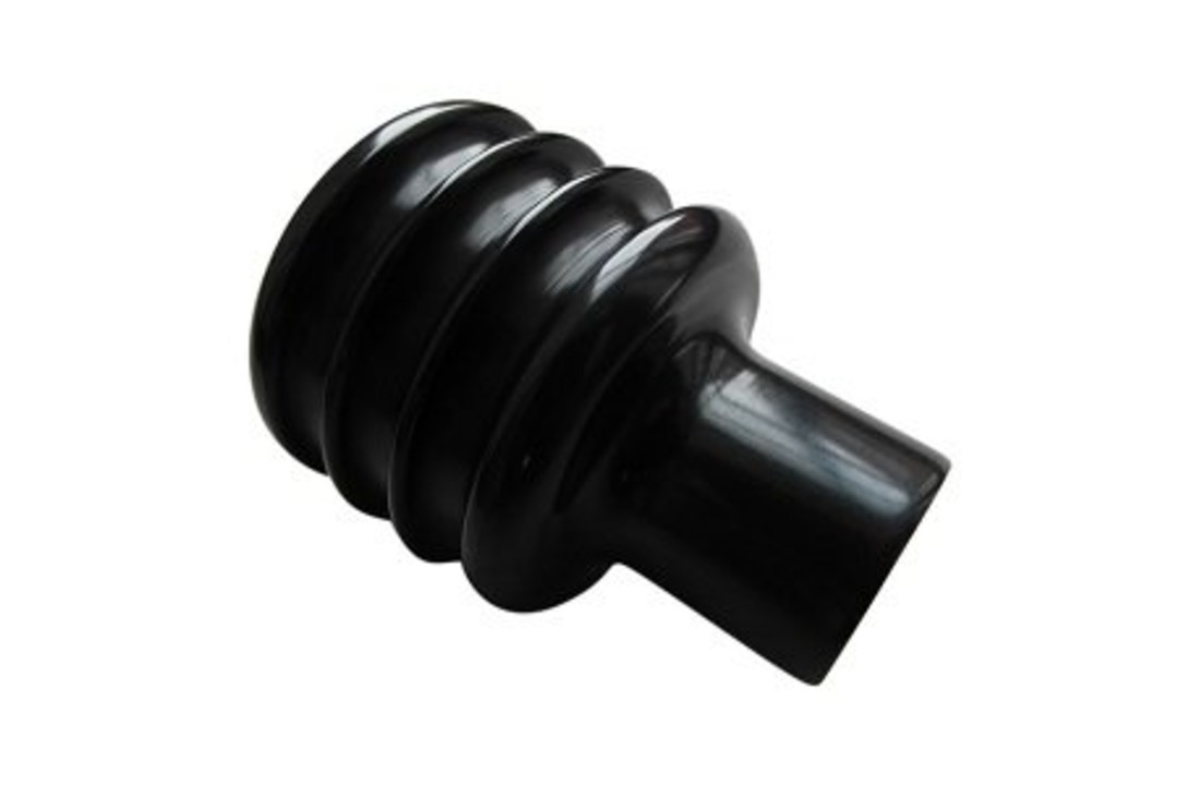 Motorrad Jockey shift knopf - Rechteckig - Schwarz