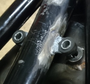 Steel welding strip - Mounting set - Strip + rubber