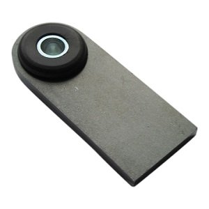 Staal las strip met rubber "Heavy Duty"