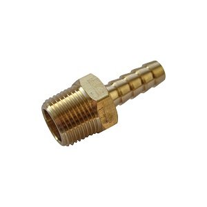 Hose insert 3/8 NPT Ø8 Brass