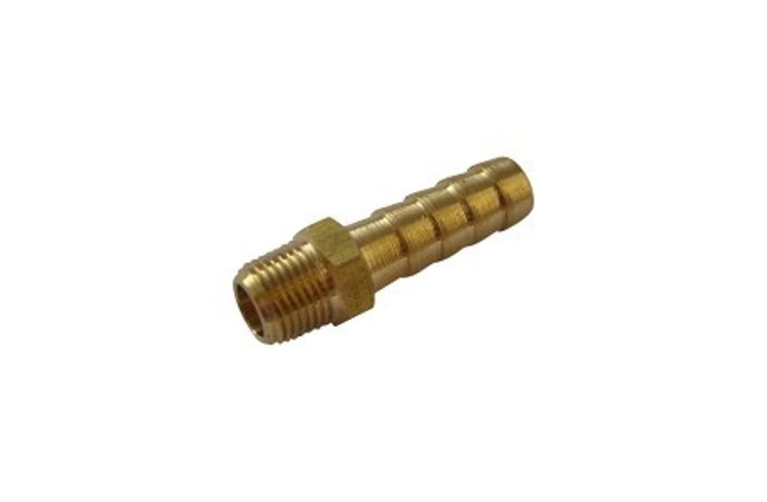 Slangpilaar 1/8 NPT Ø8 Messing