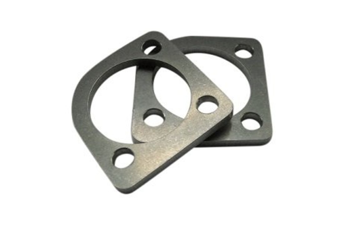 STD - Uitlaat flenzen voor Harley Davidson Shovelhead - RVS