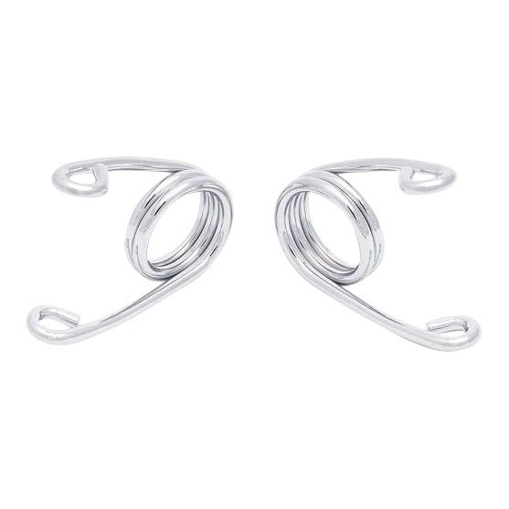 Hairpin Motorrad Sitz-Federn Chrom 2 Zoll