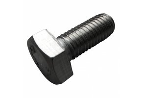 Hexagon bolt stainless steel M10 - Length 25mm (1")