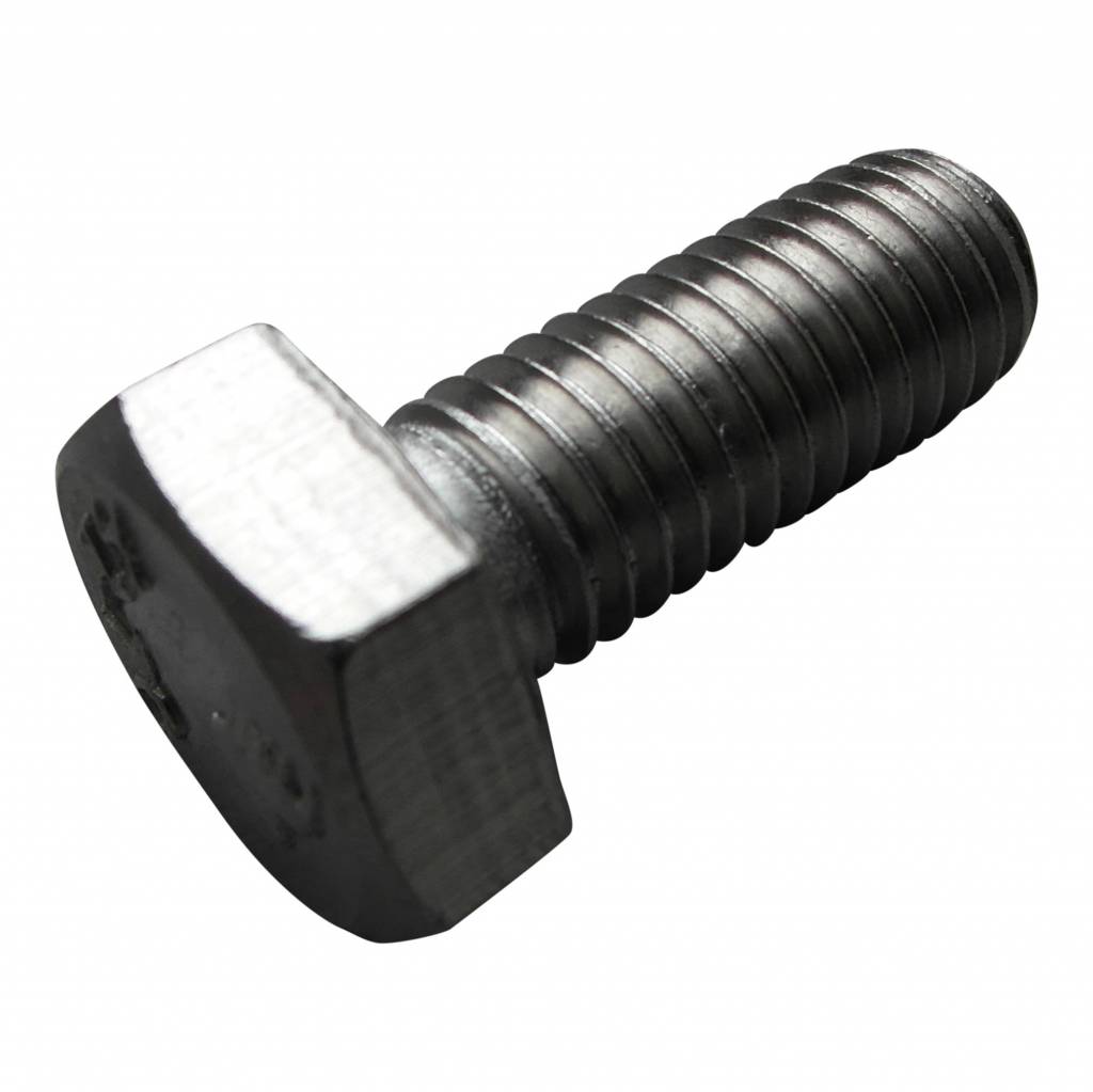 Zeskantbout RVS M10 - Lengte 25mm