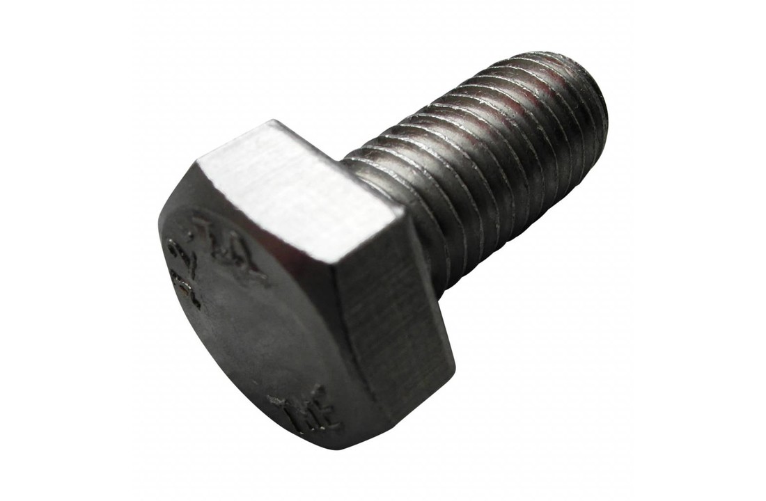 RVS zeskantbout M12 x 25mm