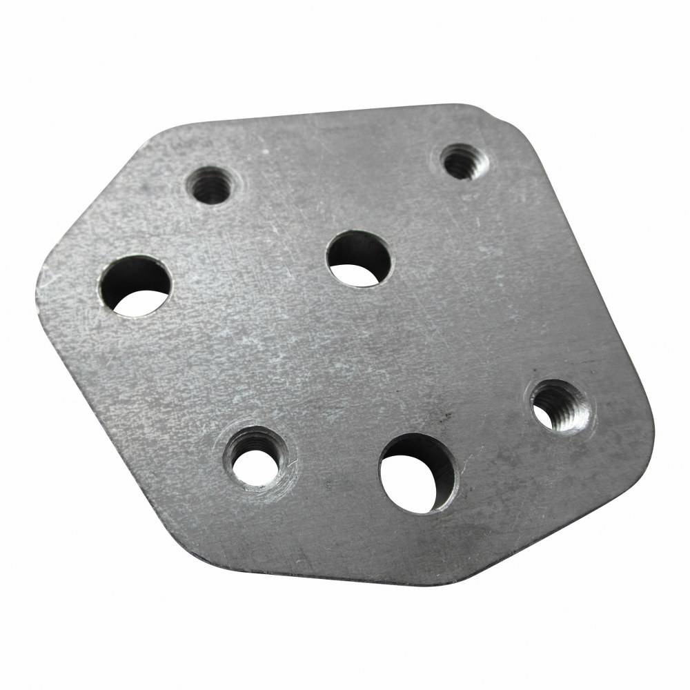 Montageplatte für einen ständer / jiffy eines Harley Davidson Shovelhead