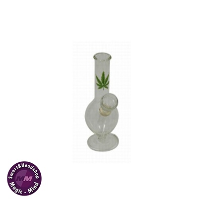 KuluTrading Small glass bong 12 cm