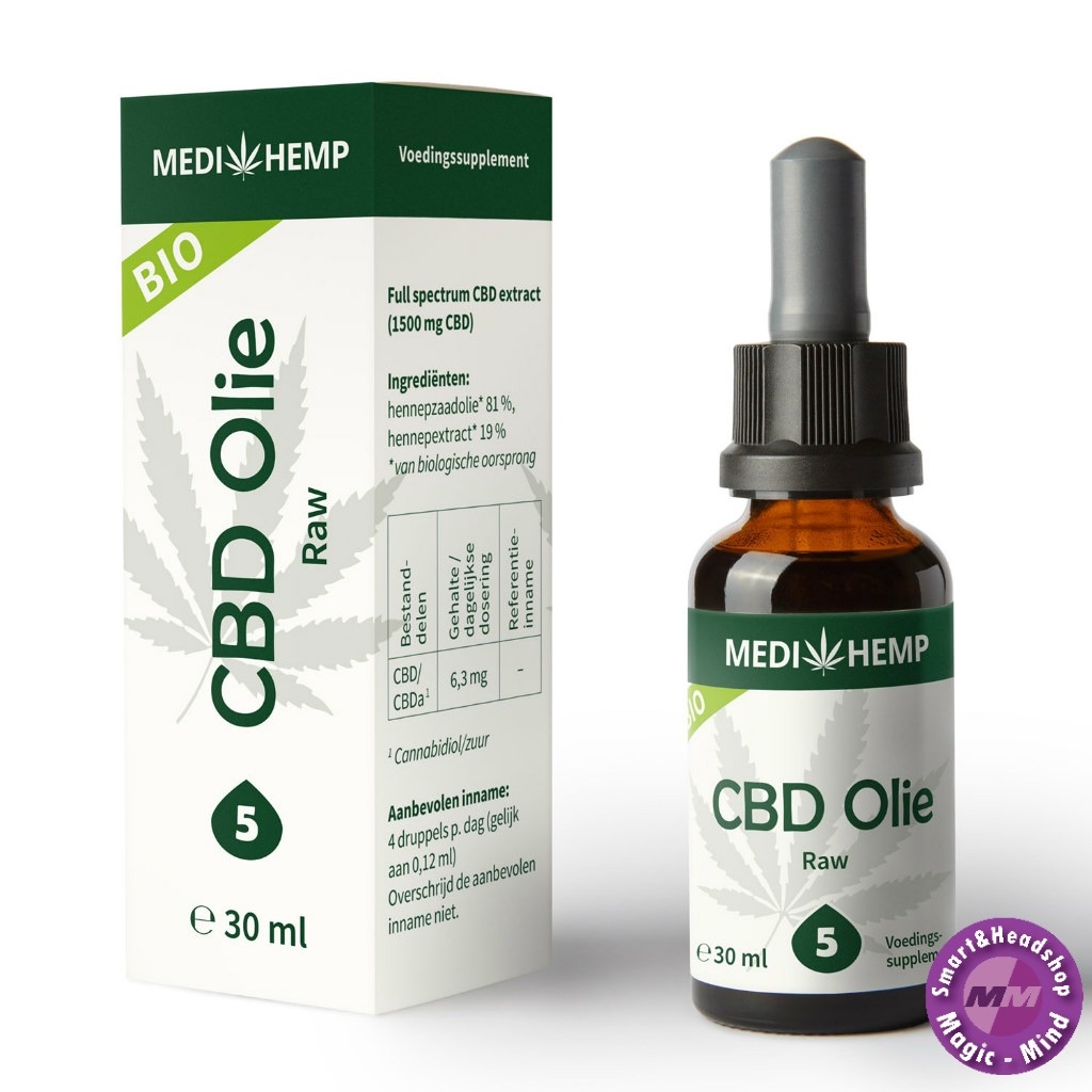 Medihemp CBD oil of biological origin