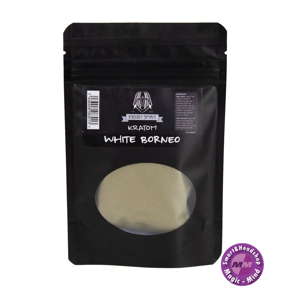 Indian spirit Indian Spirit Kratom – White Borneo 25 gram