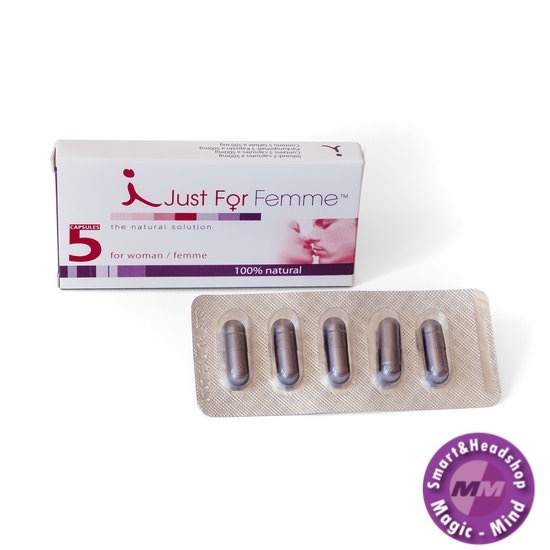 Libido JustForFemme for women - 5 capsules