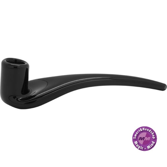 Glass Pipe White/black