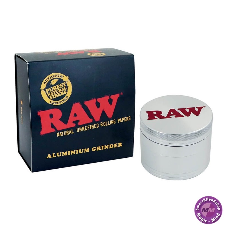 Raw RAW ALUMINUM GRINDER - 56MM - 4 PARTS
