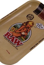 Raw RAW Metal Rolling Tray RAW Girl(17,5 x 27,5cm)