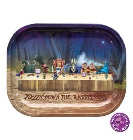 Alice Dinner Metal Rolling Tray Small