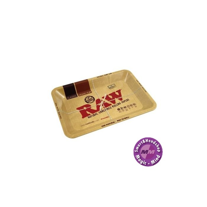Raw RAW Metal Rolling Tray,  Small (12,5 x 18 cm)