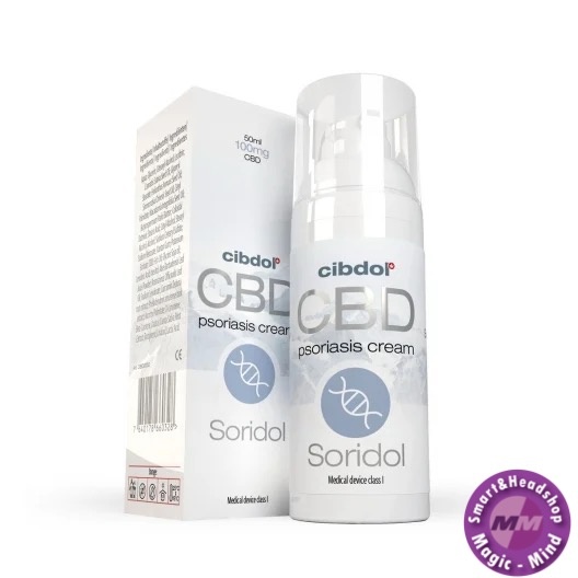 Cibdol Soridol (Psoriasis cream) 50 ml 100 mg CBD