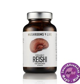 Mushrooms4Life Mushroom4Life Organic Reishi – Bio – 60 Caps