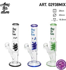 Amsterdam Glass Bong- H:28cm- Ø:40mm SG:18.8mm