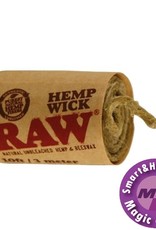 Raw Hemp Wick  RAW 300 cm lange lont van hennep en bijenwas