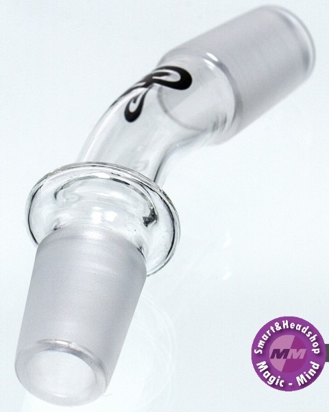 Grace glass Grace Glass | Socket Male Adapter (Curved)- SG:18.8mm to SG:18.8mm Use