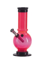 Acryl bong 1.5". 1 col.18 cm