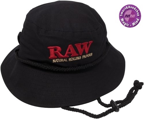 Raw RAW SMOKERMAN'S BUCKET HAT - BLACK