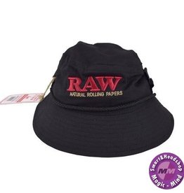 Raw RAW SMOKERMAN'S BUCKET HAT - BLACK