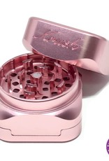 Krush Krush Kube 3.0 Silver/Rose gold/Black  Aluminium Grinder 3 Parts – 55mm