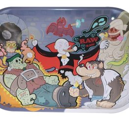 Raw Raw Rolling Tray Monster Sesh - Medium 33cm x 27.5cm