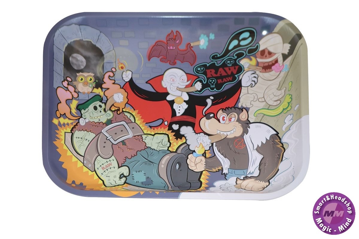 Raw Raw Rolling Tray Monster Sesh - Medium 33cm x 27.5cm