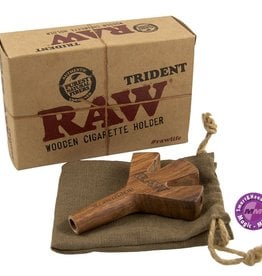 Raw RAW Trident Wooden Cigarette Holder