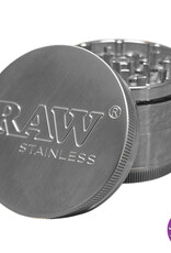 Raw RAW STAINLESS STEEL GRINDER – WITH MAGNET AND SIFTER 50-60mm