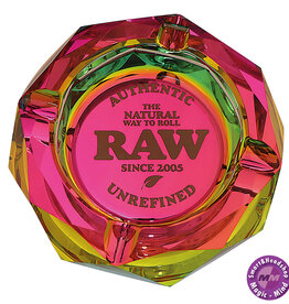Raw RAW Glass Ashtray - Rainbow