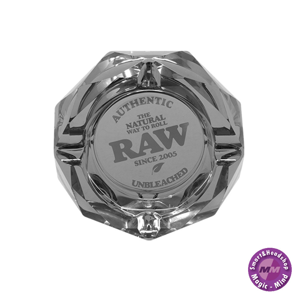 Raw RAW Glass Ashtray - Darkside