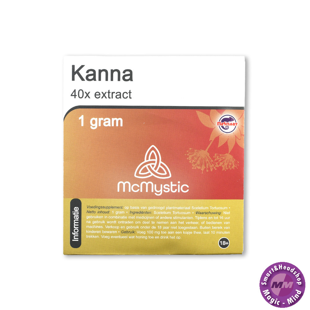 Mystic Herbs Kanna 40x Extract - 1gram