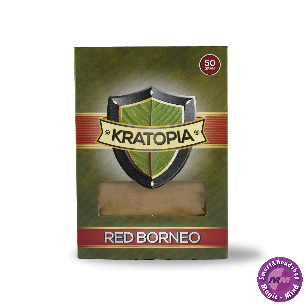 kratopia Red Borneo Kratom - 50 gram