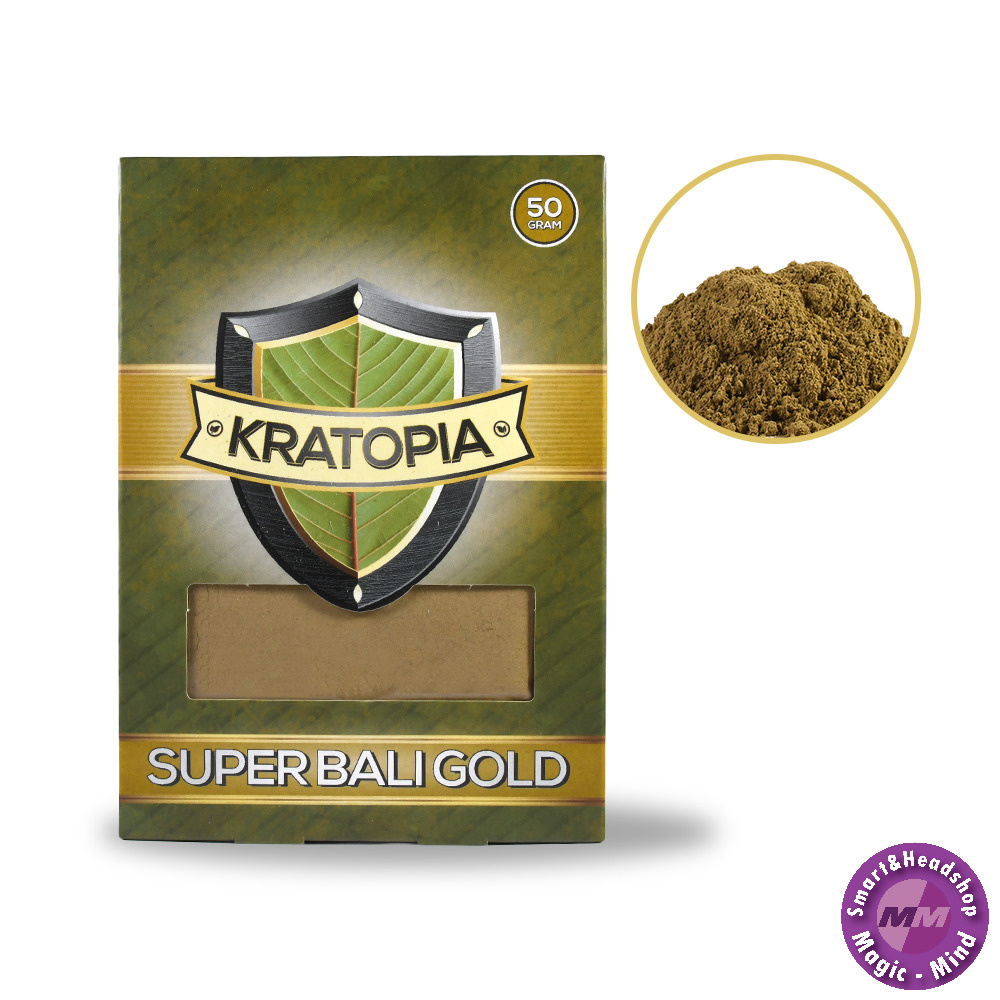 kratopia Super Bali Gold Kratom - 50 gram