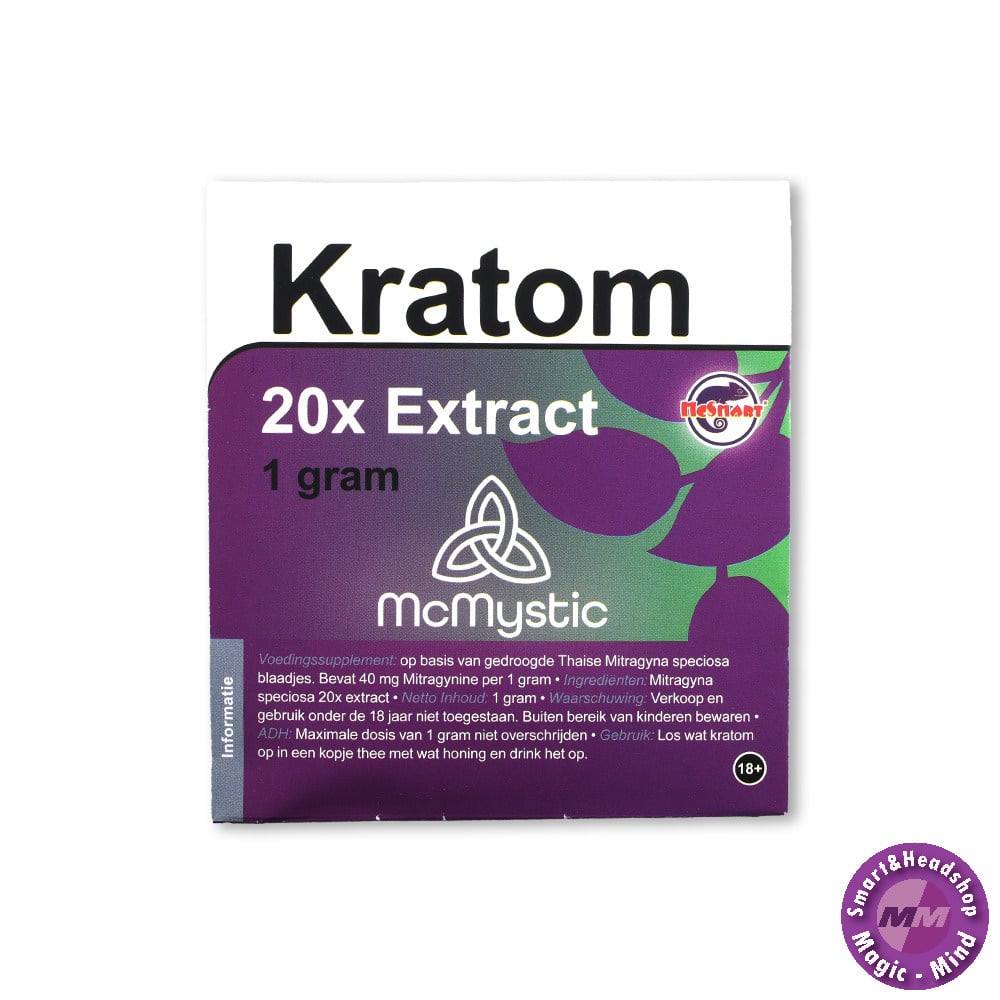 McMystic Kratom 20X Extract - 1 gram