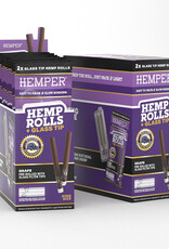 HEMPER HEMPER Grape Hemp Rolls KS + Glass Tip