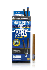 HEMPER HEMPER Blueberry Hemp Rolls KS + Glass Tip