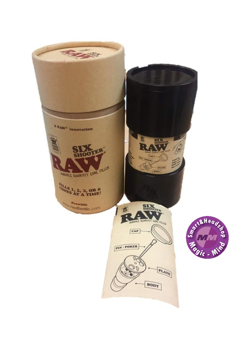 Raw Six Shooter Cone Filler (RAW)