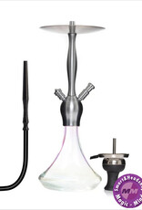 Aladin Alux Captain Hookah 54cm Shiny Clear