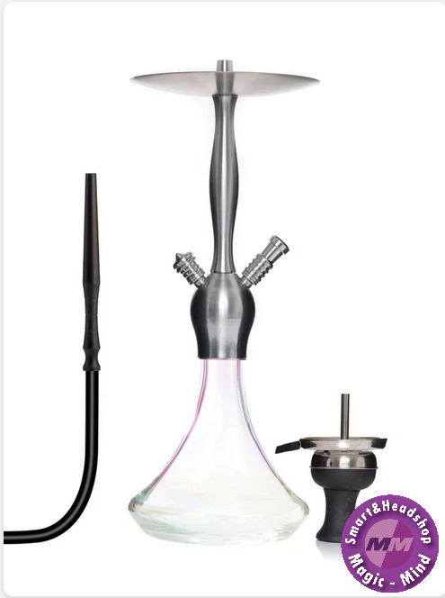 Aladin Alux Captain Hookah 54cm Shiny Clear